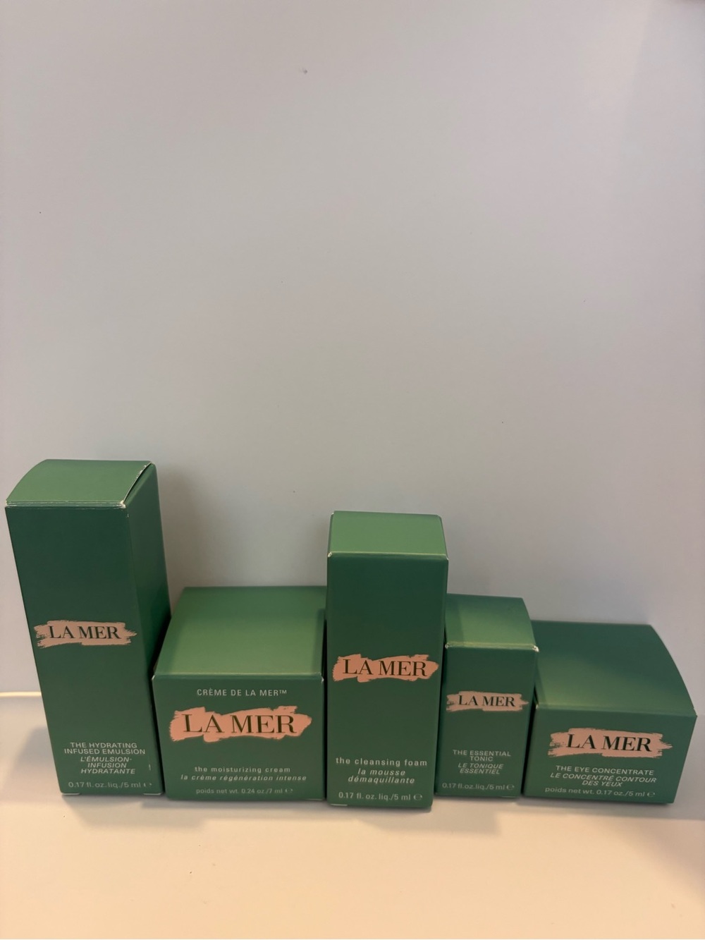 La Mer Travel Size Skincare Routine Set - New in package - 5 products